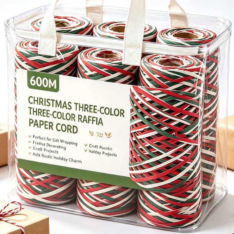 150/600M Raffia Paper Ribbon S - Papercraft Supply Ribbon ulasan dan harga