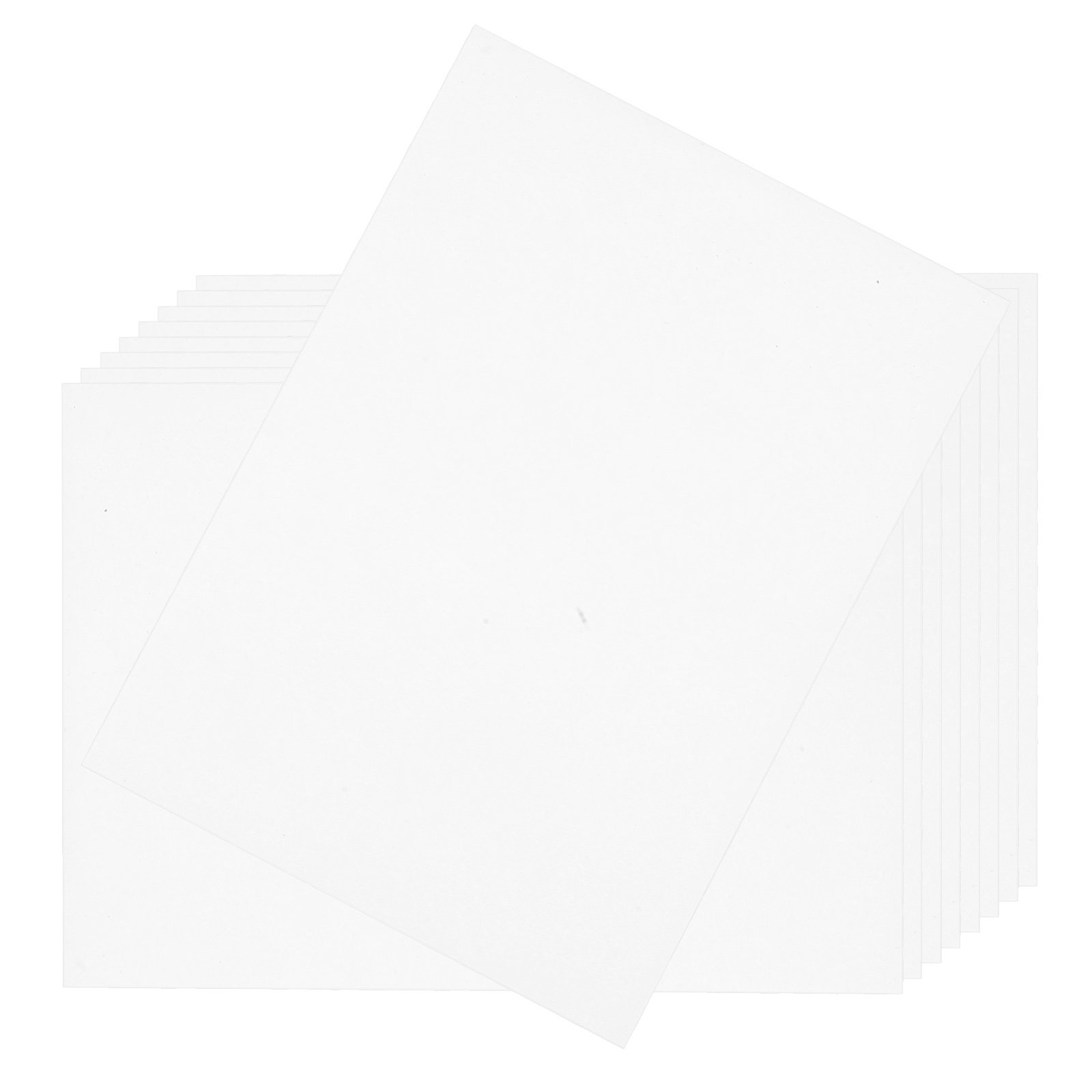 50Pcs Thick White Card Stock P - Papercraft Supply Invitation ulasan dan harga