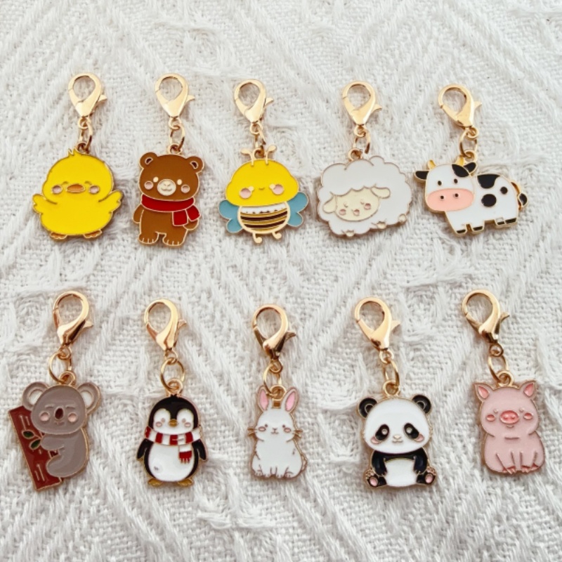 10pcs alloy drip oil cartoon a - Event Party ulasan dan harga