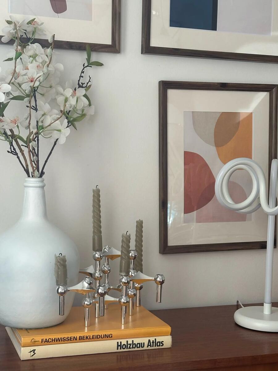 Metal Candle Holder Nordic Mol - Centerpiece Stick ulasan dan harga
