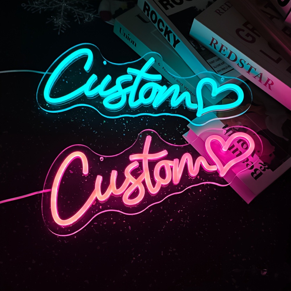 Custom LED Personalized Neon S - Neon Sign Party ulasan dan harga