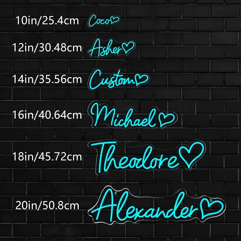 Custom LED Personalized Neon S - Neon Sign Party ulasan dan harga