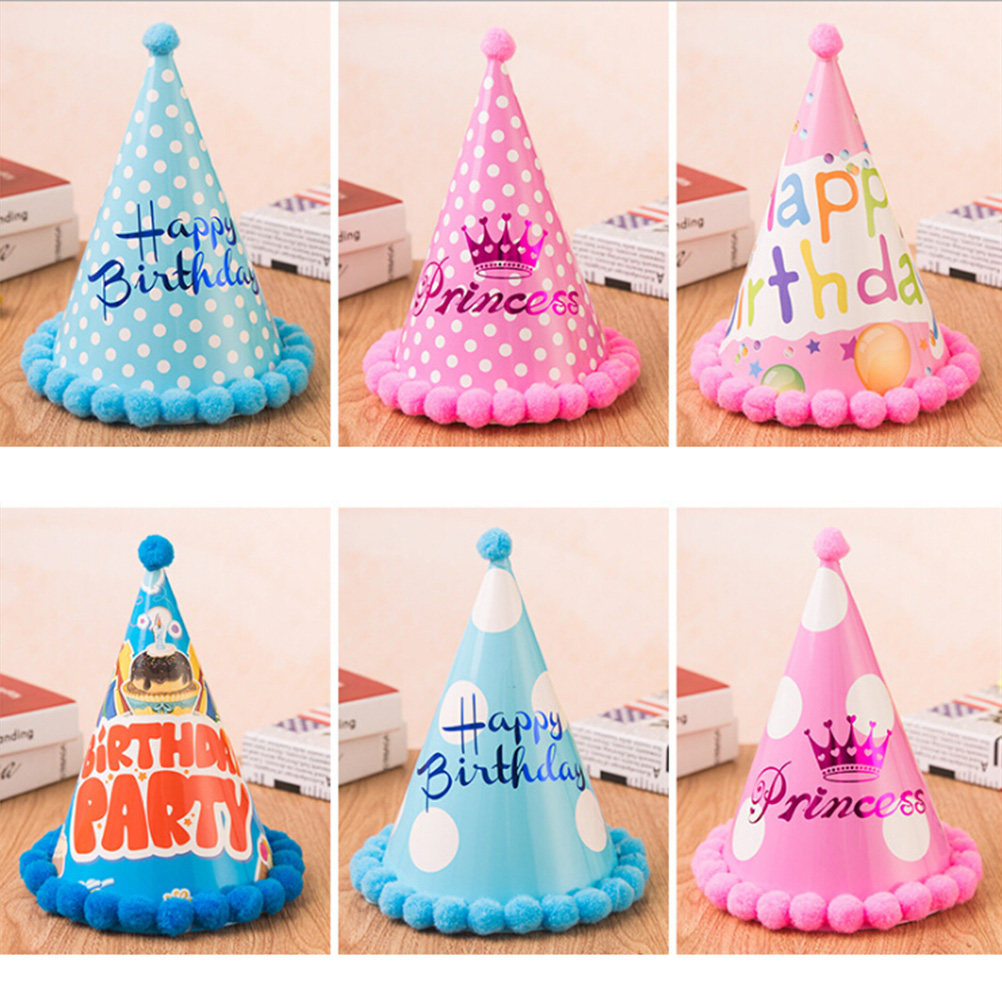 12Pcs Birthday Party Hats Clas - Party Hat Cone ulasan dan harga