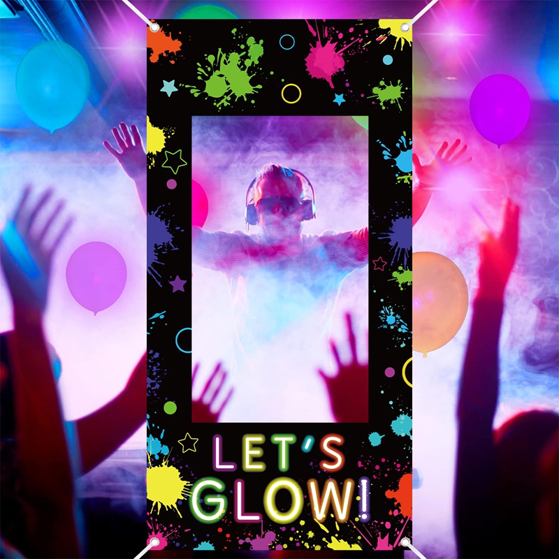 Let‘s Glow Photo Booth Frame N - Let'S Party Event Supply ulasan dan harga