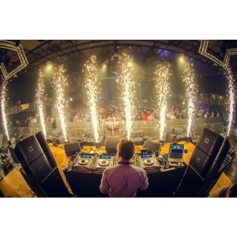 Stage Fountain Cold Spark Mach - Event Party Dj ulasan dan harga