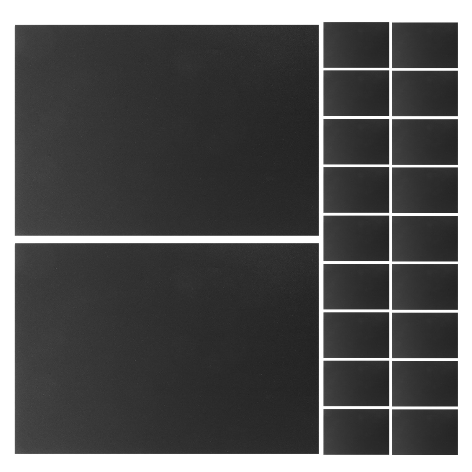 60Pcs Black Cardstock Thick He - Papercraft Supply Invitation ulasan dan harga
