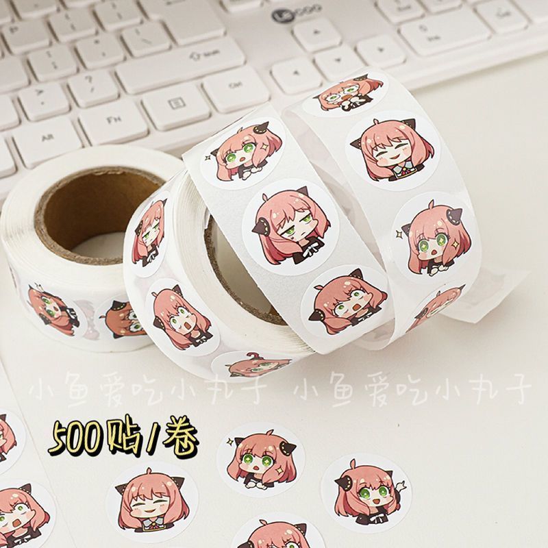500PCS Spy Family Ania Cute Cu - Supply Event ulasan dan harga