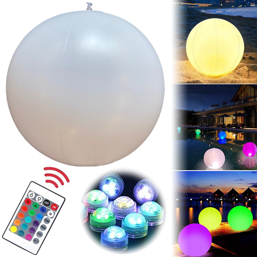 1-4PCS Floating Pool Lights wi - Led Balloon Light ulasan dan harga