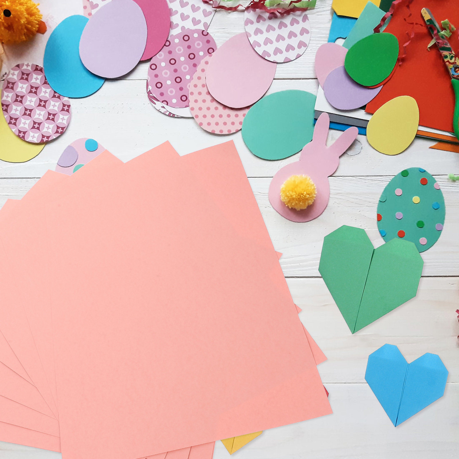 20Sheets Pink Cardstock Paper  - Papercraft Supply Invitation ulasan dan harga
