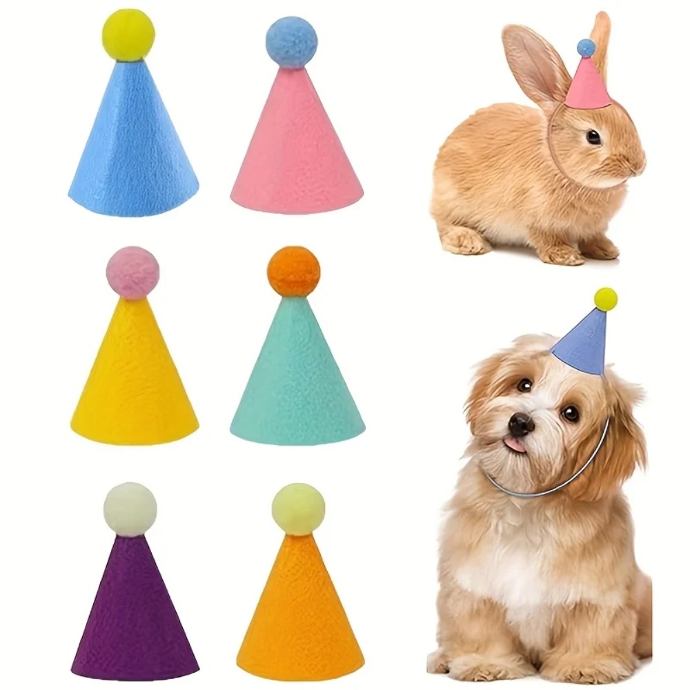 6 pcs Mini Party Hats: Lightwe - Party Hat Cone ulasan dan harga