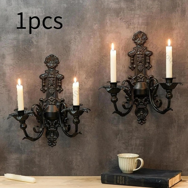 Metal Wall Candle Sconces Cand - Centerpiece Stick ulasan dan harga