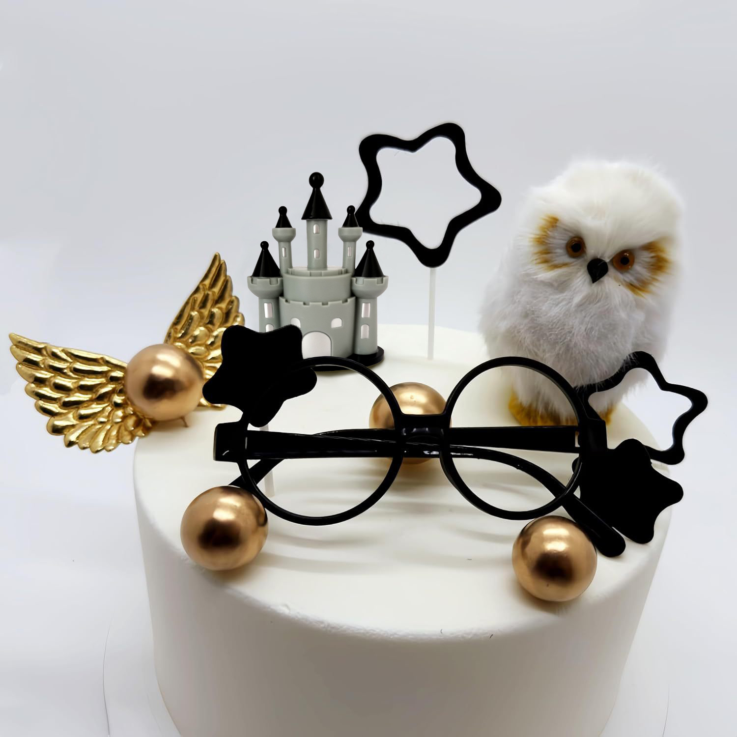 Castle Cake Decorations Glitte - Event Party ulasan dan harga