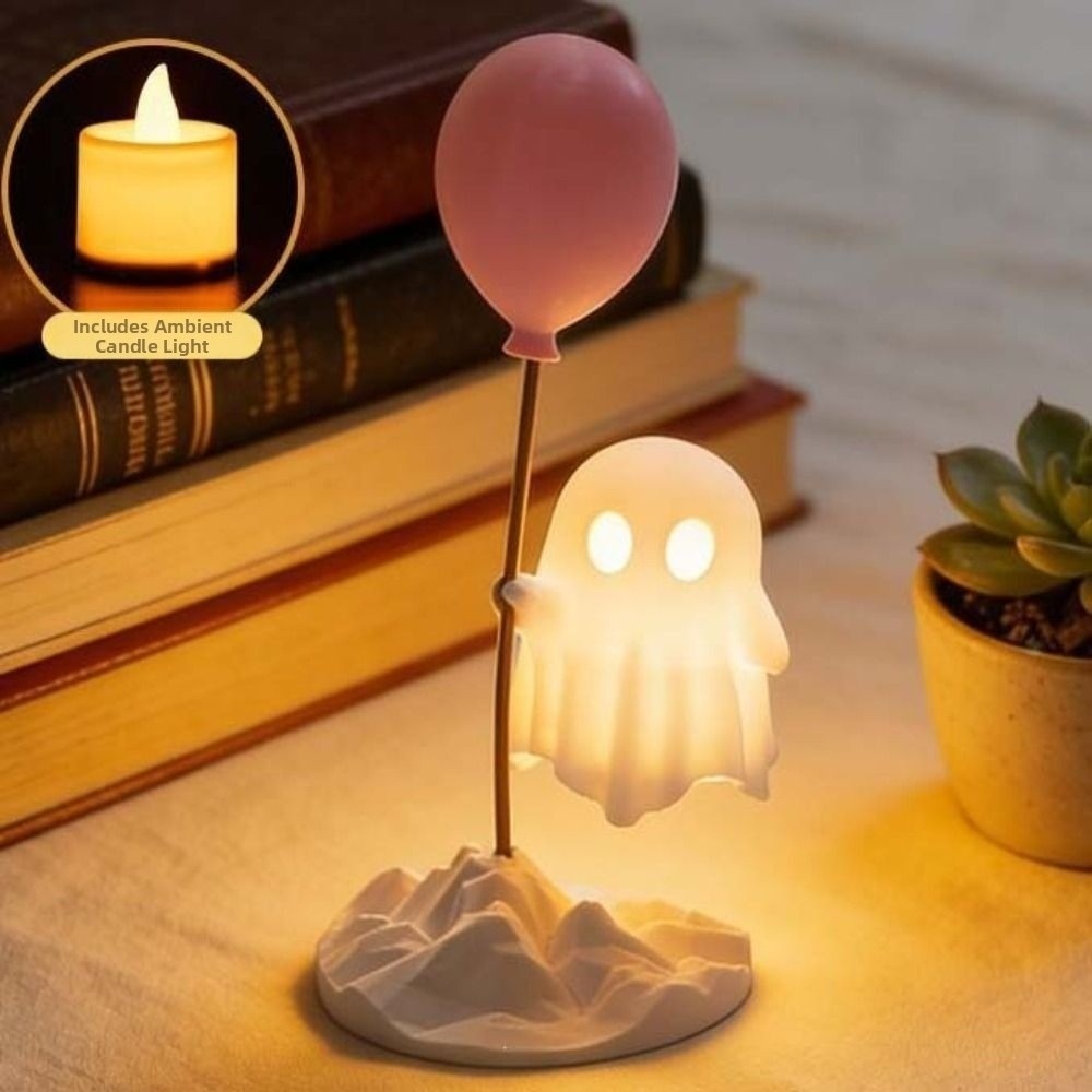 Spooky Decor LED Ghost Night L - Led Balloon Light ulasan dan harga