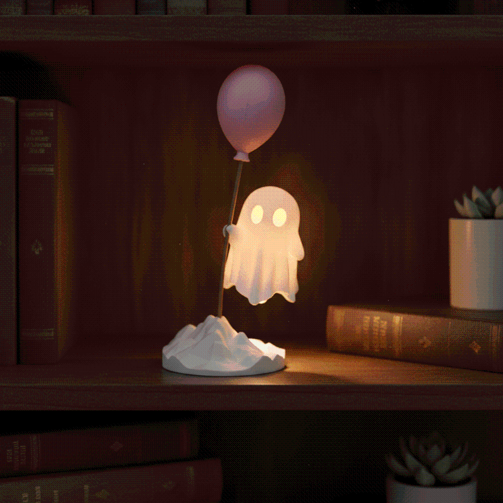 Spooky Decor LED Ghost Night L - Led Balloon Light ulasan dan harga