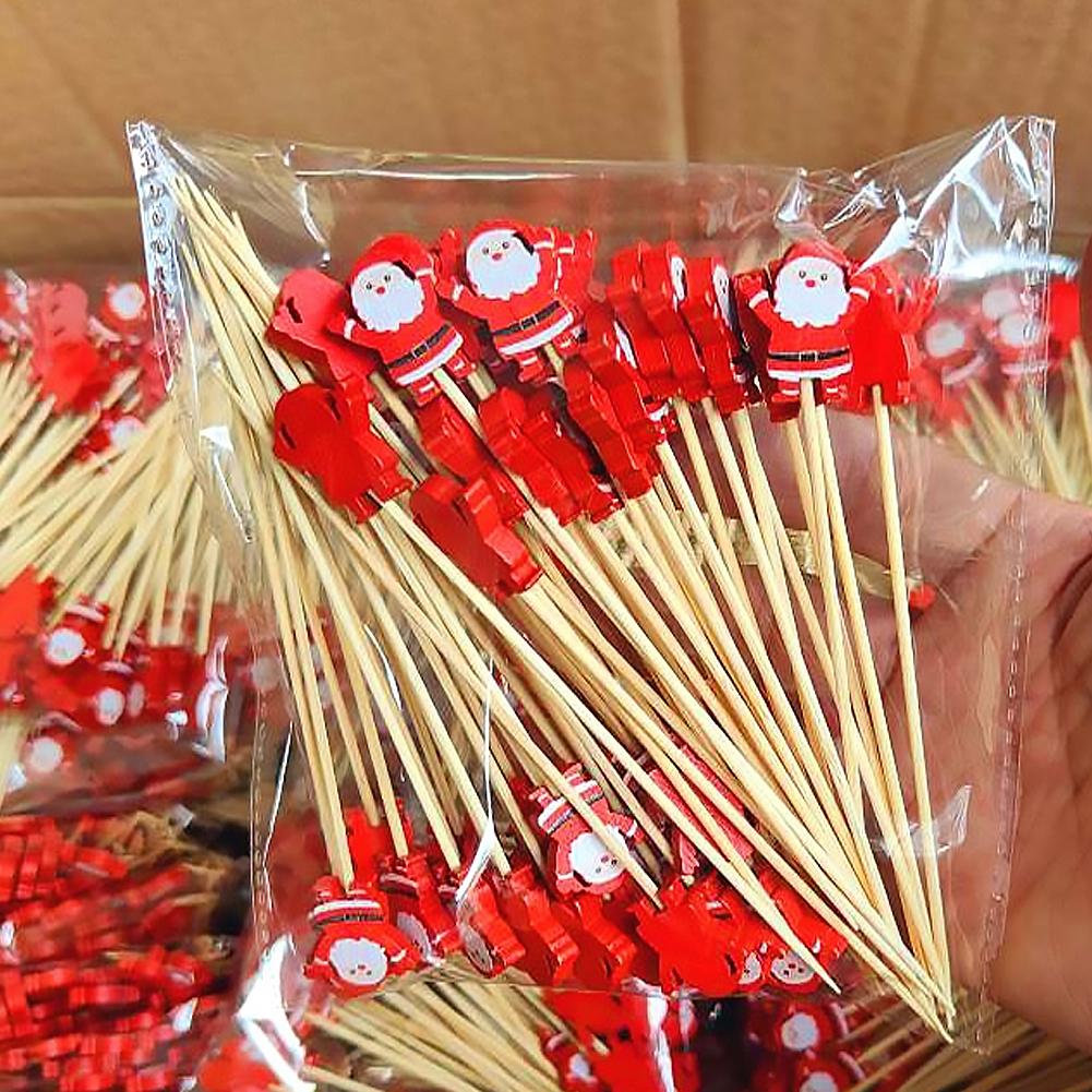 50Pcs Christmas Cocktail Picks - Centerpiece Stick ulasan dan harga