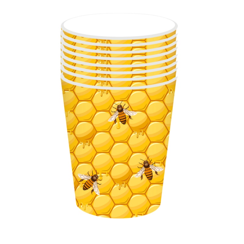 130*220cm Bee Party Tablecloth - Table Cloth Disposable ulasan dan harga