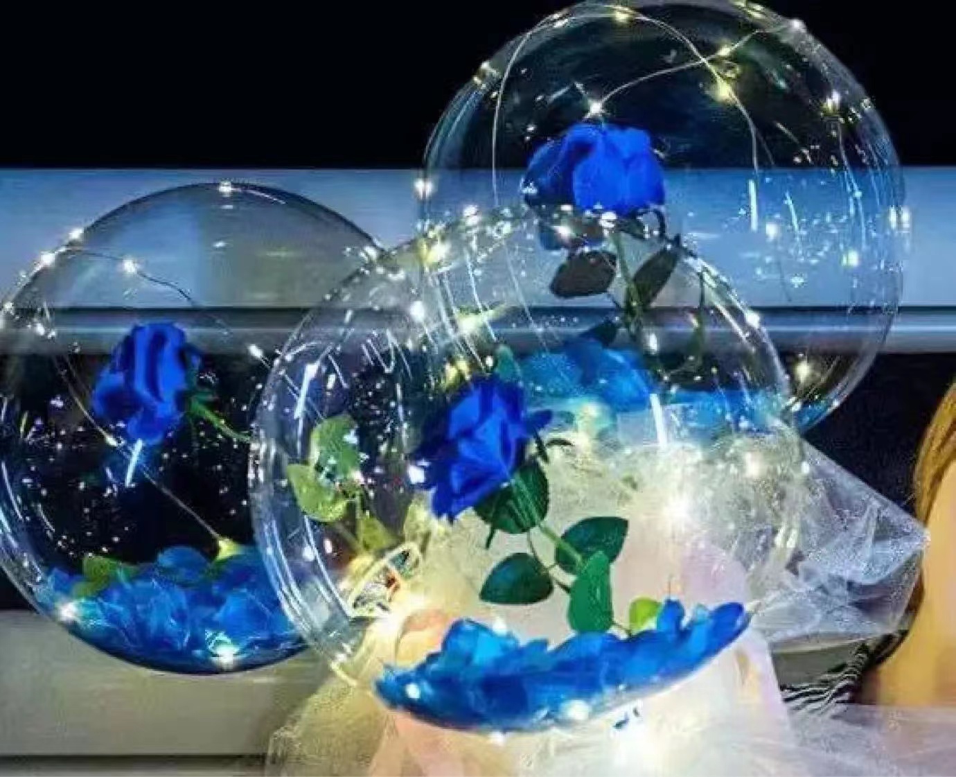 LED Luminous Balloon Rose Bouq - Led Balloon Light ulasan dan harga
