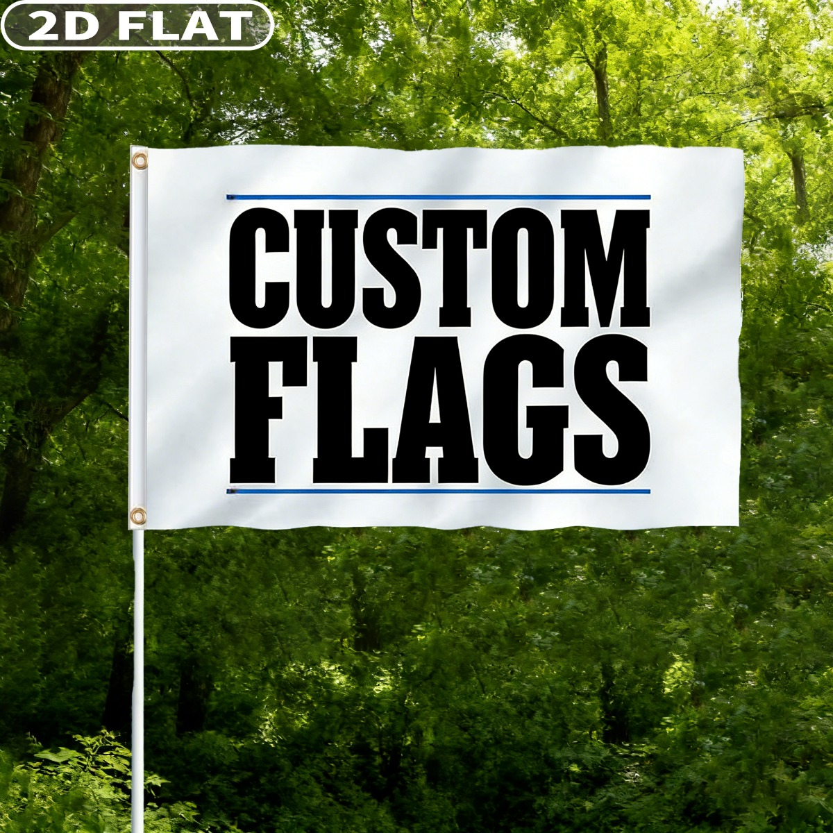 1pc Custom Flag with Image/Log - Event & Party Supply Photos ulasan dan harga